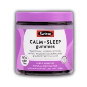 Swisse Calm And Sleep Gummies เบอร์รี่ 60 ชิ้น